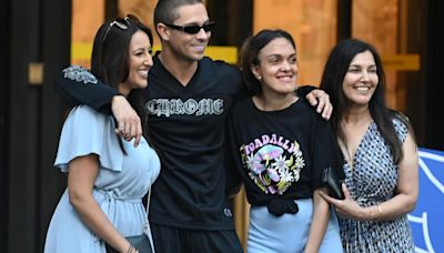 Joey Essex mobbed by fans as he bikes around London after Love Island