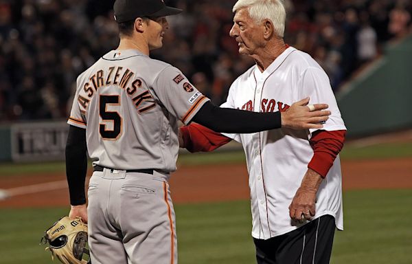 Mike Yastrzemski, grandson of Red Sox royalty, returns to Fenway Park in much different place