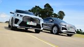 BMW iX2 vs Audi Q4 Sportback e-tron: premium electric SUVs fight for glory | Auto Express