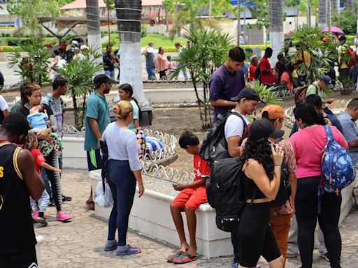 Los migrantes irregulares interceptados por México se triplican en el primer trimestre