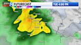 Storm chances return Tuesday and Wednesday