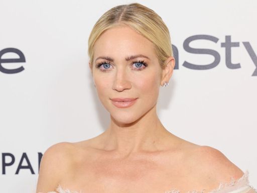 Brittany Snow's Bedazzled Bridal Dress Had Surprise 'Bridgerton'-Inspired Details