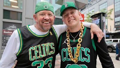 ‘It’s gonna be one crazy night’: Out-of-town Celtics fans arrive early for start of NBA Finals - The Boston Globe