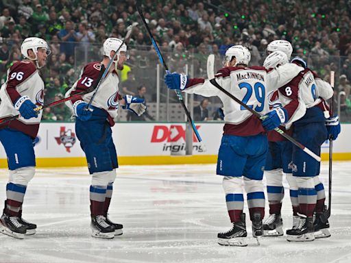 Colorado Avalanche rally for overtime win over Dallas Stars in NHL playoff Game 1