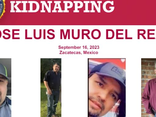 FBI anuncia recompensa por localización de José Luis Muro, jalisciense víctima de secuestro