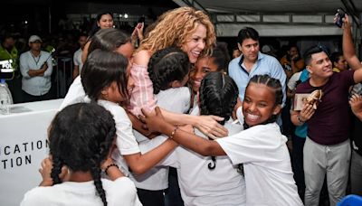La Fundación de Shakira Pies Descalzos construirá cuatro nuevos colegios en Colombia