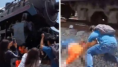 Woman Struck & Killed by Train in Mexico While Trying to Take Selfie