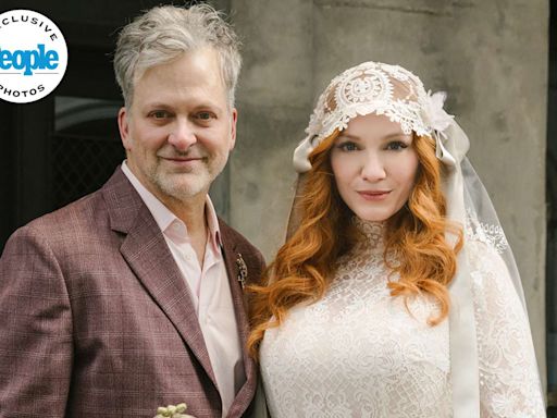 Christina Hendricks Marries George Bianchini in 'Sexy' Wedding Ceremony in New Orleans (Exclusive)