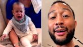 John Legend Shares Sweet Clip of Daughter Esti Saying ‘Dada’: ‘I Got Too Excited and Scared Her’
