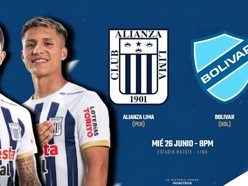 Alianza Lima vs Bolívar EN VIVO HOY: minuto a minuto del partido por Copa Ciudad de los Reyes 2024