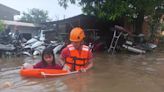 Typhoon leaves at least seven people dead and thousands displaced in the Philippines