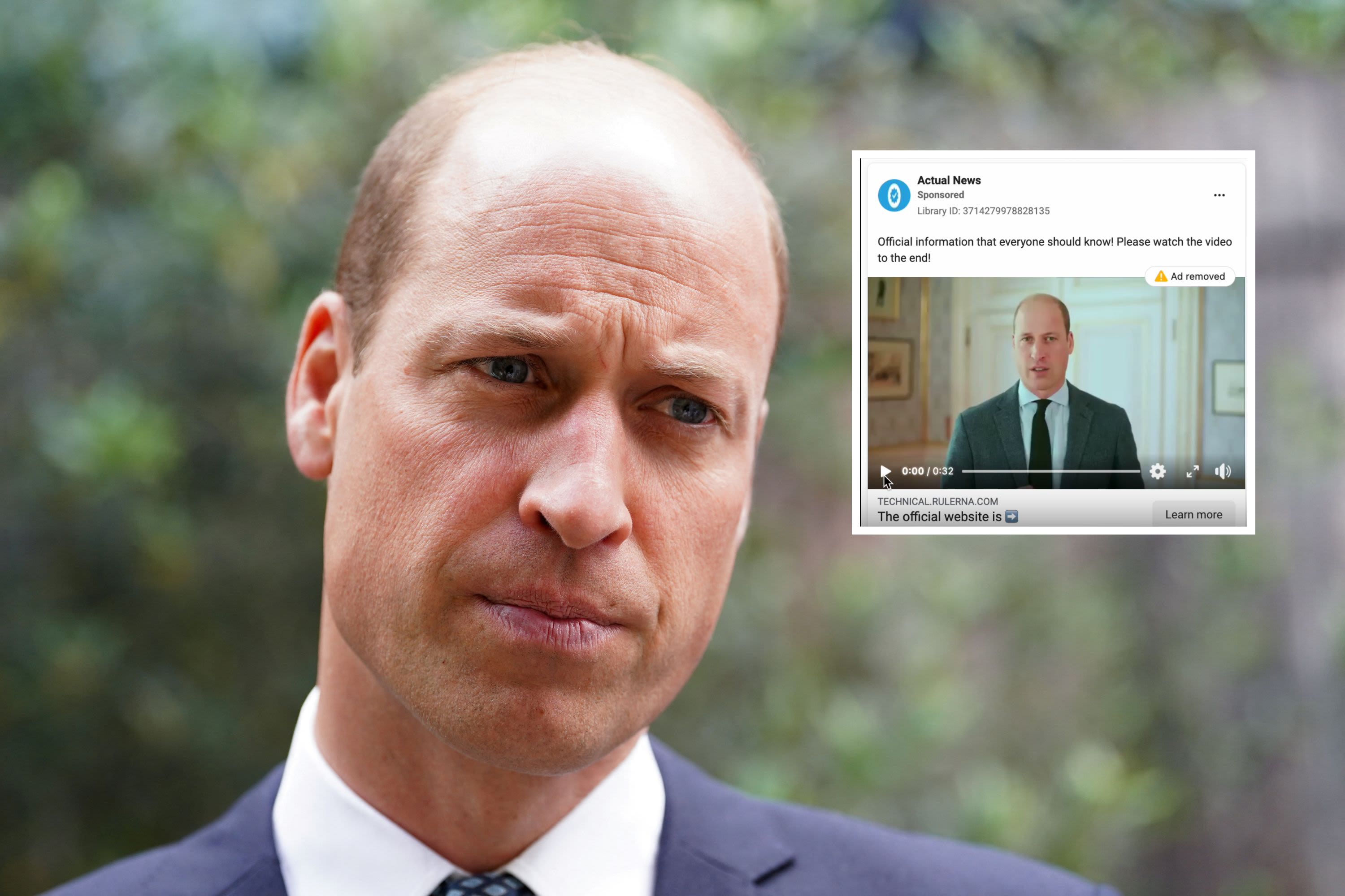 Prince William targeted by AI crypto scammers