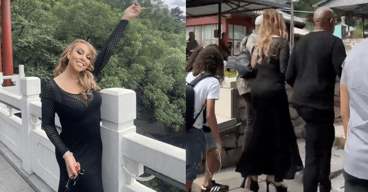 Mariah Carey Says 'Someone Should've Warned' Her About Wearing Heels to Great Wall of China