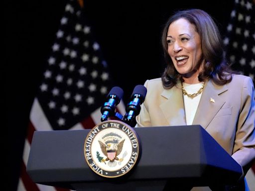 Harris campaigns in Georgia, as some Democrats see new hope