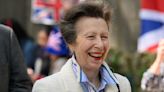 Princess Anne's sparkly rainbow top shimmers and shines during important historic event - but where have we seen this look before?