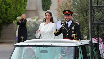 Jordaniens Kronprinz heiratet Radschwa al-Saif vor hochrangigen Gästen