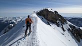 An Alpine ski tour from Andermatt to Engelberg