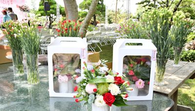 田尾康乃馨減產 花束目前已賣出20萬枝