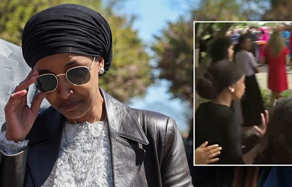 Rep. Ilhan Omar shushes Fox News reporter as Dem faces backlash for comment on 'pro-genocide' Jews