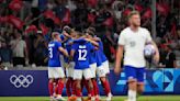 U.S. men's soccer team fades in 3-0 loss to France after 16-year Olympics absence