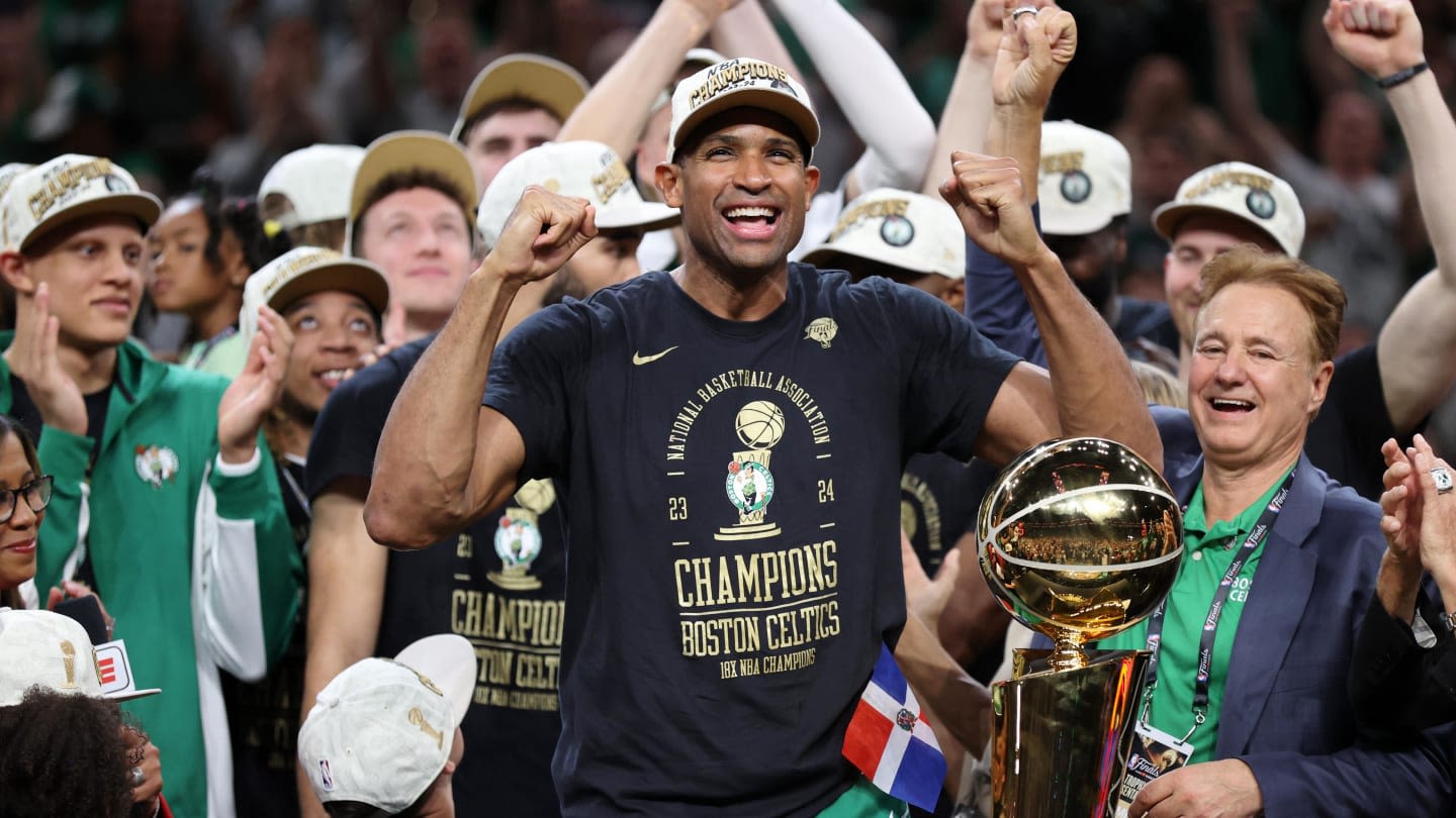 Al Horford’s Drunk Tom Brady Shirt is Earlier Winner of Celtics’ Championship Parade