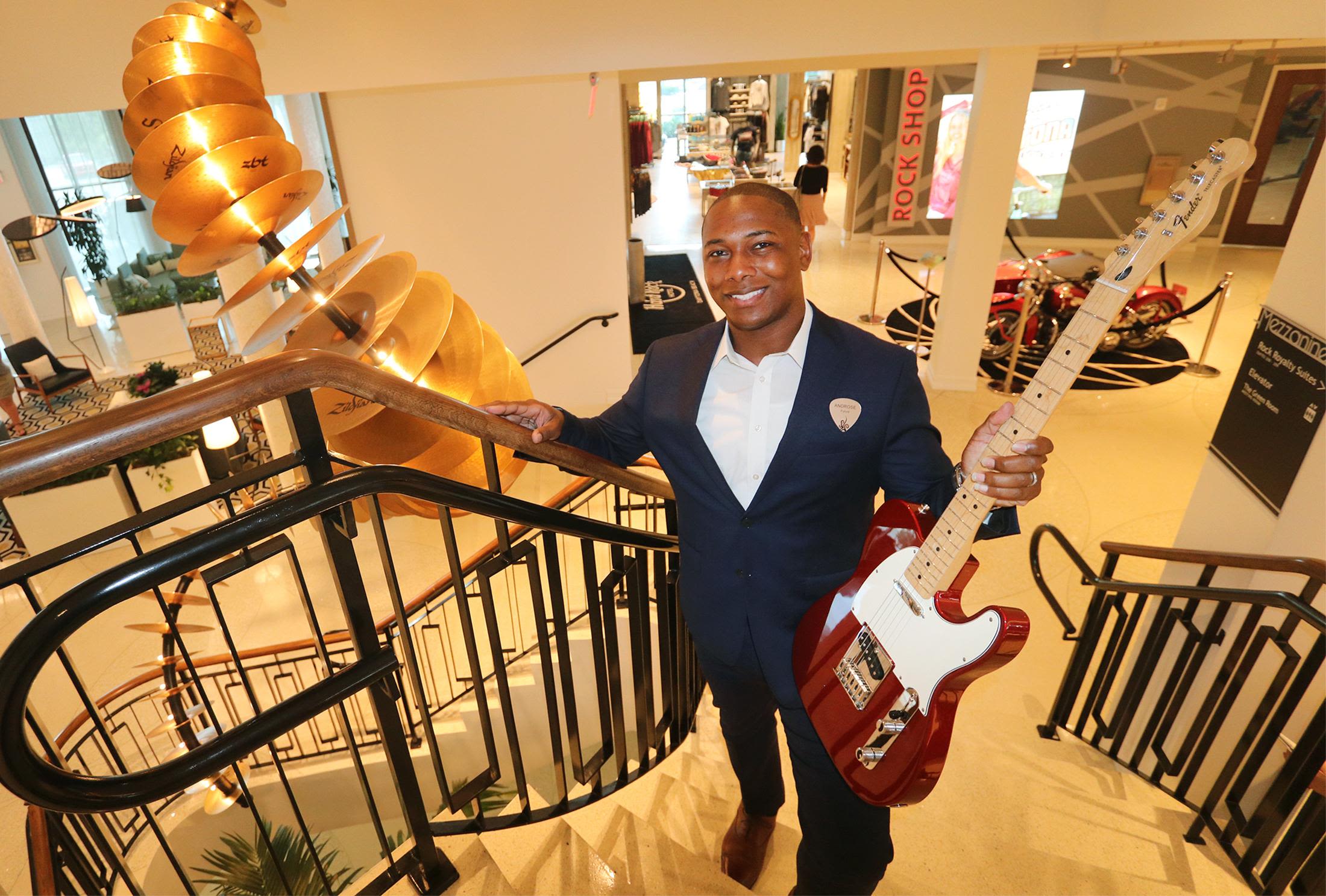 Homegrown hospitality star Androse Bell resigns as GM at Daytona's Hard Rock Hotel