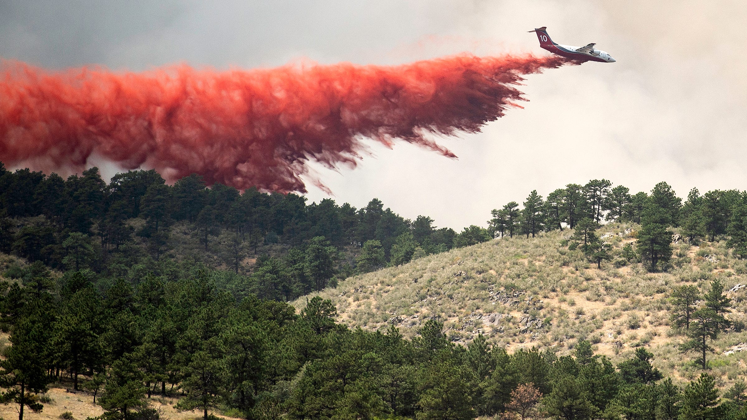 Size of Alexander Mountain Fire west of Loveland now estimated at 950 acres