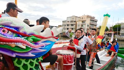 台南國際龍舟錦標賽開幕 黃偉哲邀蘇姿丰、黃仁勳賞龍舟