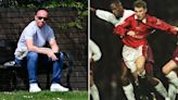 Glum-looking Man Utd legend seen for first time since being banned from driving