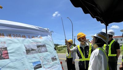 屏東200縣道電桿地下化完工 周春米視察 (圖)