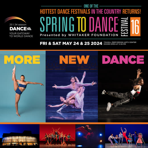 16th Annual SPRING TO DANCE® Festival 2024 in St. Louis at Touhill Performing Arts Center 2024