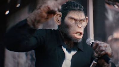 Robbie Williams se transforma en un simio en el primer adelanto de su película biográfica