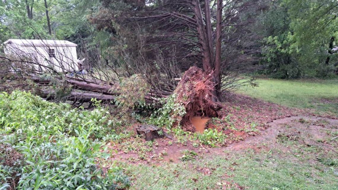 National Weather Service confirms tornado hit Cleveland, Gaston counties