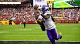 Dalvin and James Cook’s mom with fantastic hoodie as Vikings meet Bills