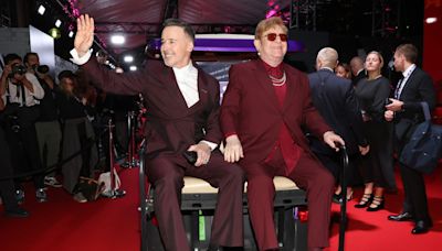 Sir Elton John makes first public appearance since revealing 'limited vision'