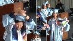 Anti-Israel Columbia grads wear zip ties, rip diplomas on stage during commencement