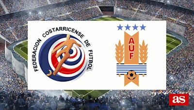 Costa Rica vs Uruguay: estadísticas previas y datos en directo | Amistosos de selecciones 2023