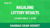 Nagaland Sambad Lottery Dear Desert Monday Winners 13 May 6 PM - Check Results