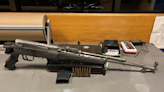 Loaded semi-automatic rifle found by Santa Rosa police K-9 during traffic stop