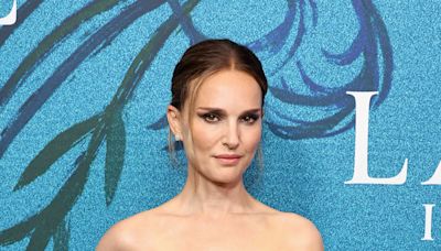 Natalie Portman Wore Hot Pants and a Corset Underneath Her Sheer LBD on the Red Carpet