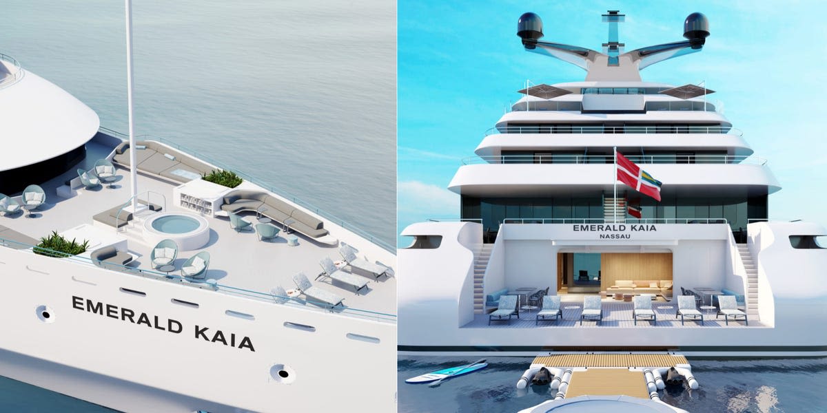 An ultra-luxury cruise line wants to attract wealthy Americans with its all-inclusive 'yachts' — see what the new 128-guest ship will be like