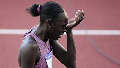 Athing Mu stumbles, falls in 800 meters and will not have chance to defend her Olympic title