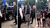 Captan a Scott Pippen en las calles de CDMX; así jugó en unas canchas callejeras con capitalinos