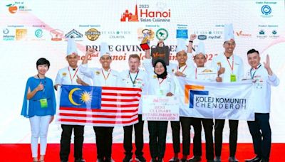 Chenderoh community college wins big at Seoul Food & Hotel Culinary Challenge 2024 with medals across various categories