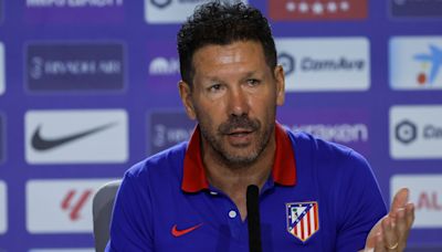 Simeone: "No dejo de ilusionarme con lo mejor pero no podemos salir del partido a partido"