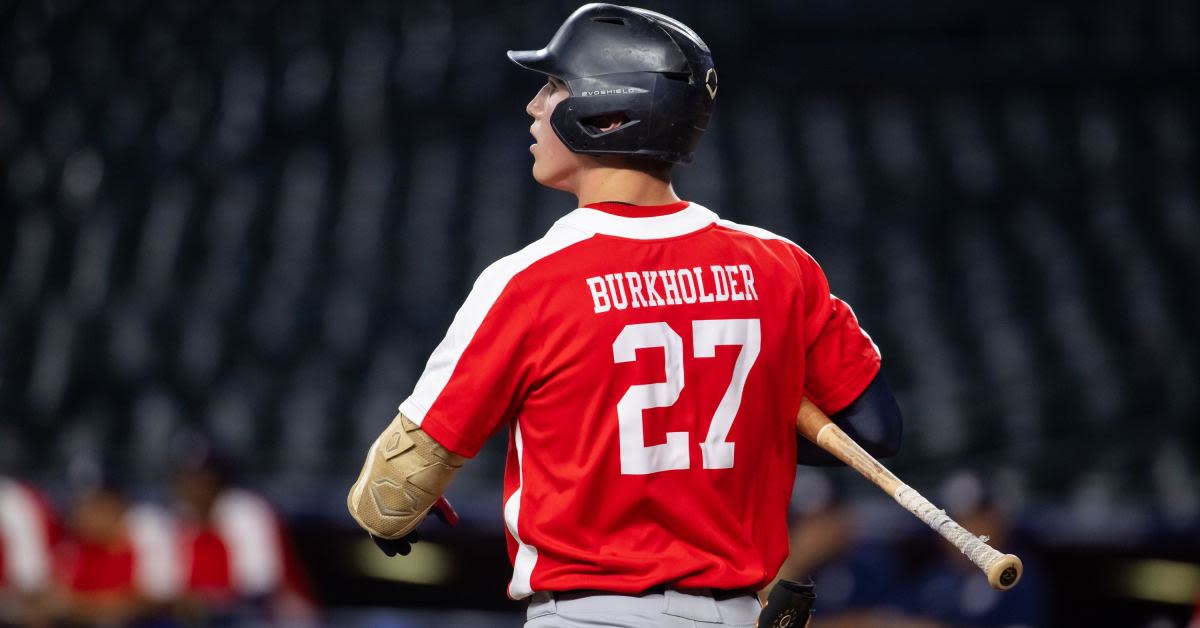 Phillies Select Griffin Burkholder with the 63rd Pick of the MLB Draft