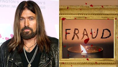 Billy Ray Cyrus Posts Image of Word ‘Fraud’ Surrounded by Flame and Rose Petals amid Firerose Divorce