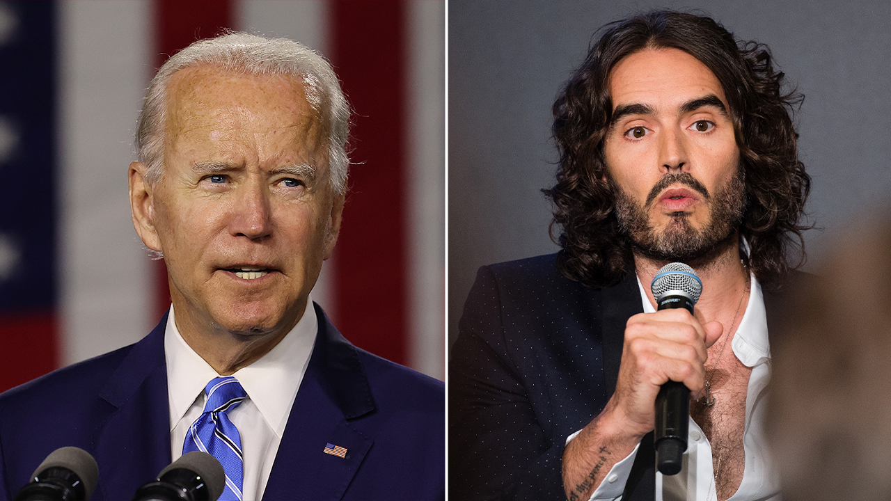 Russell Brand calls Biden’s resignation an ‘extraordinary masquerade’