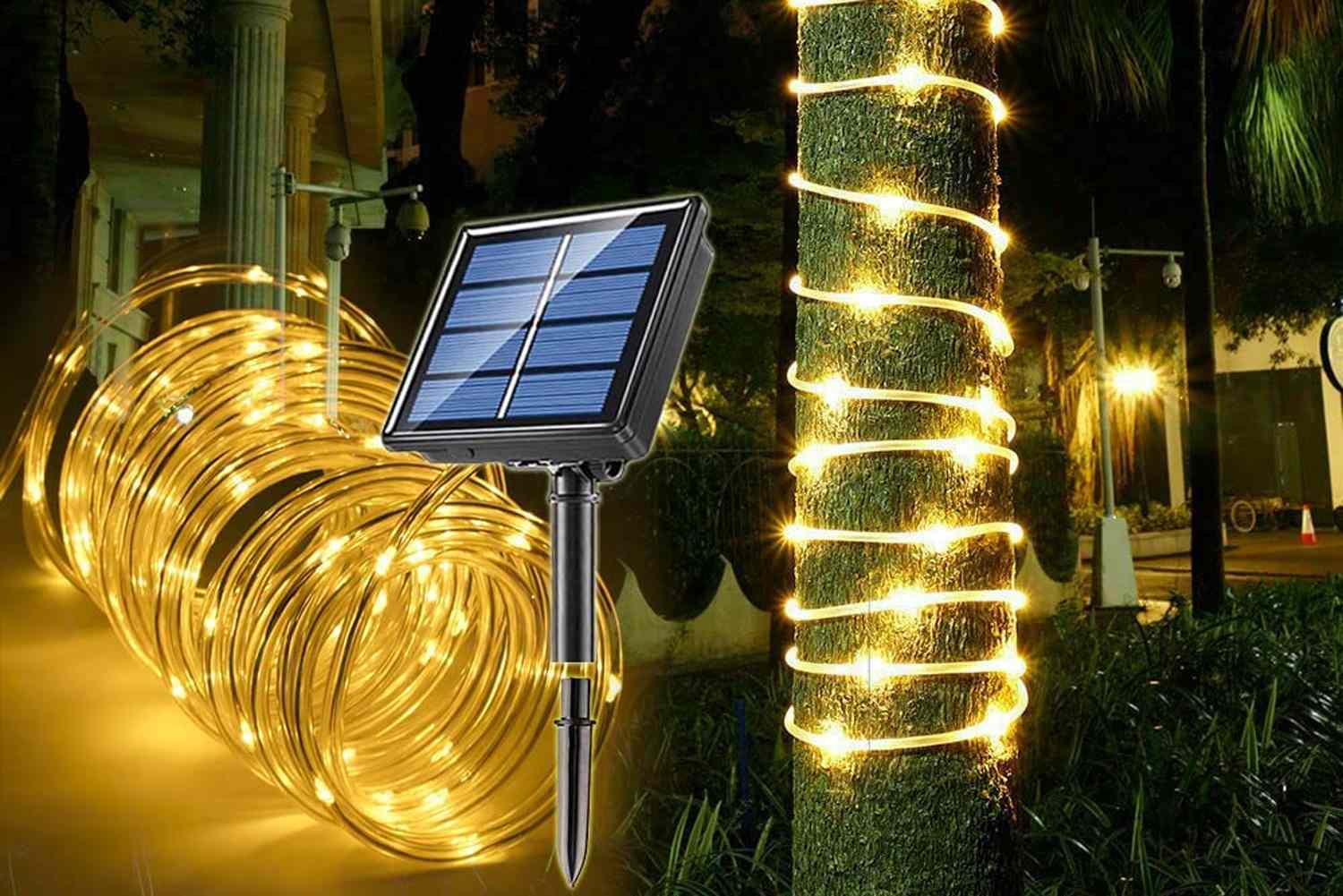 These Are the Best Outdoor Solar Light Deals to Shop on Amazon Right Now—Up to 81% Off