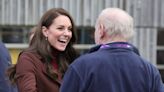 William and Kate restore a dinghy, race boats and run into a former school teacher on trip to Cornwall